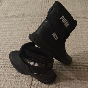 Puma Kid’s Black Boots